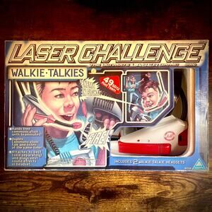 1997 Laser Challenge Walkie Talkie Headset Online – Epic Impossible Find